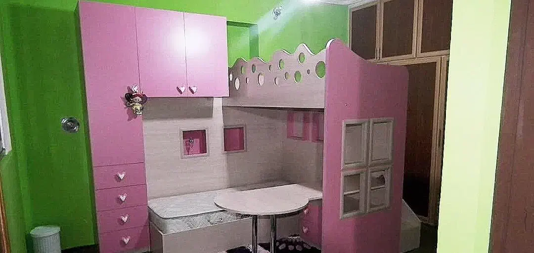 سرویس تخت خواب دوطبقه|تخت و سرویس خواب|سلماس, |دیوار