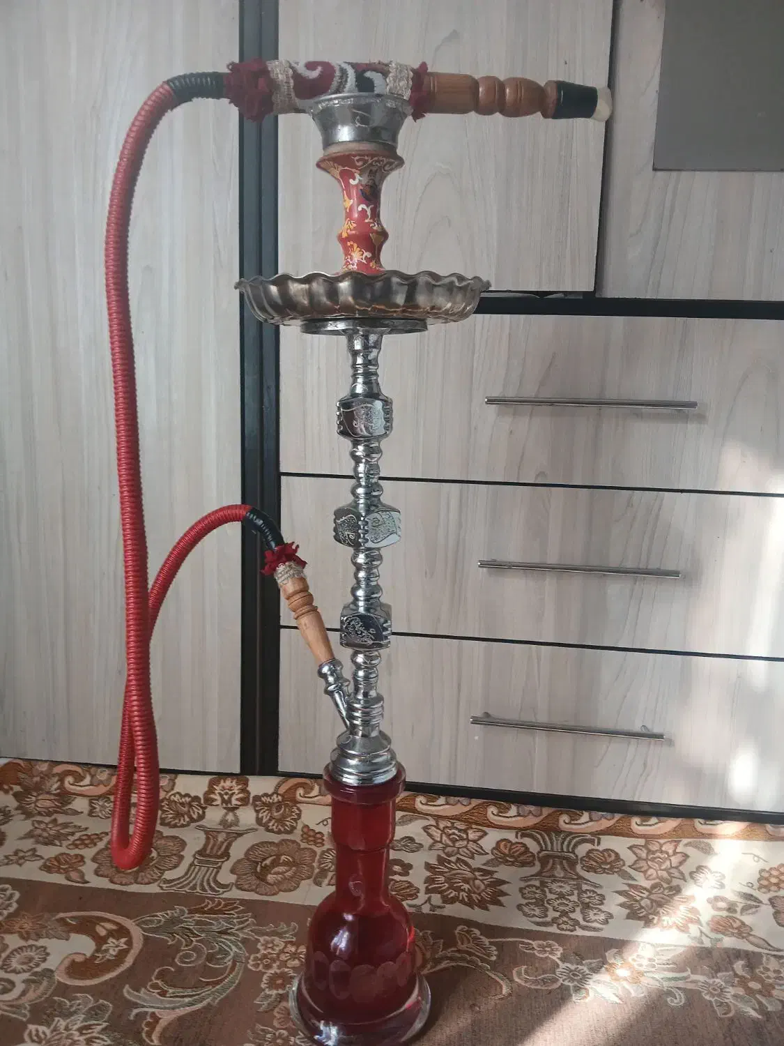 قلیون|کلکسیون اشیاء عتیقه|باقرشهر, |دیوار