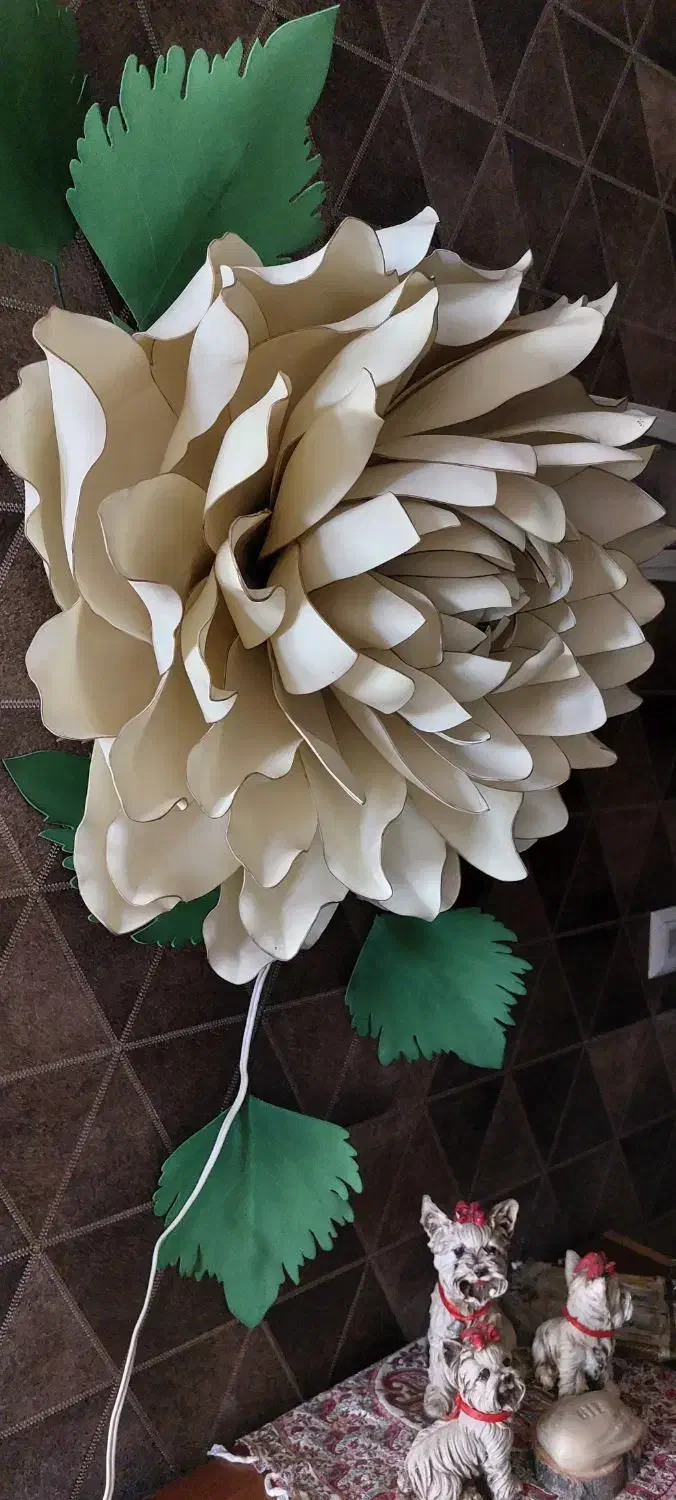 گل دیواری چراغدار (بلندر)|چراغ خواب و آباژور|شهرکرد, |دیوار