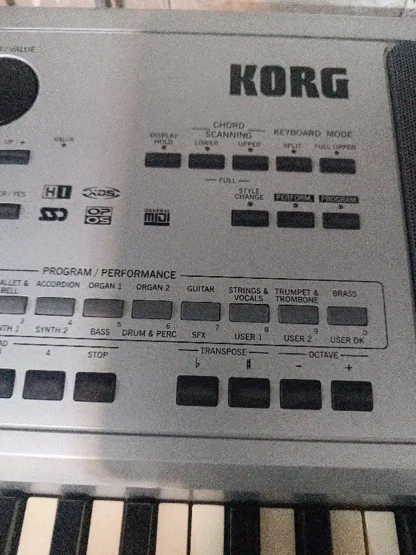 ارگ کرگ مدل pa50 تبدیل به ۸۰۰|پیانو، کیبورد، آکاردئون|گرگان, |دیوار