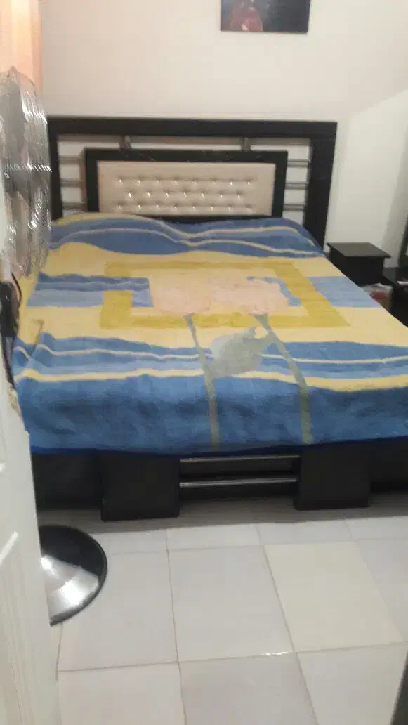 فروش سرویس خواب ۲نفره بدون تشک|تخت و سرویس خواب|برخوار, |دیوار
