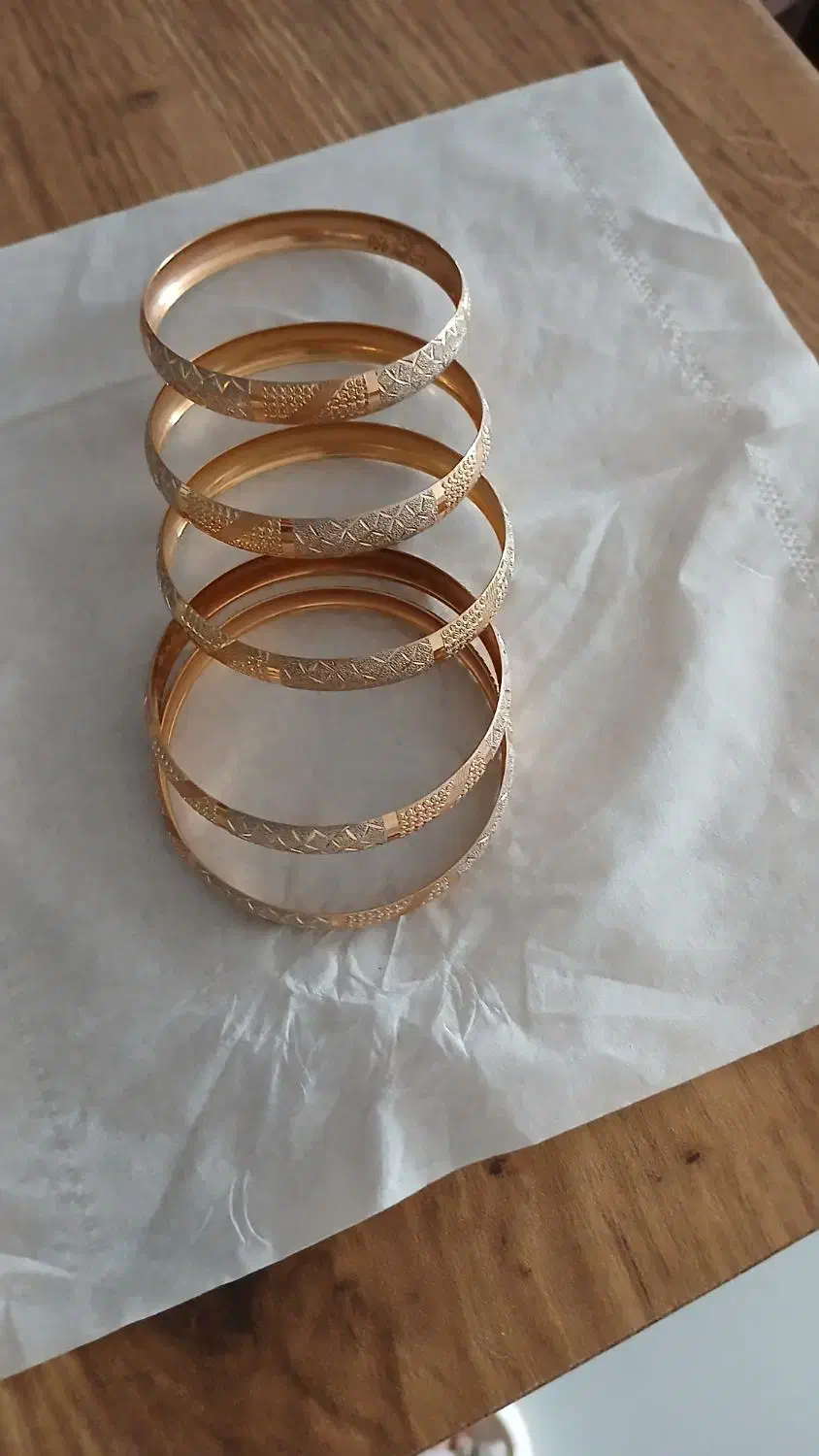 ۵عددالنگوزنجیرکارتی انگشترحدودا۴۶گرم|جواهرات|کرج, کیانمهر|دیوار