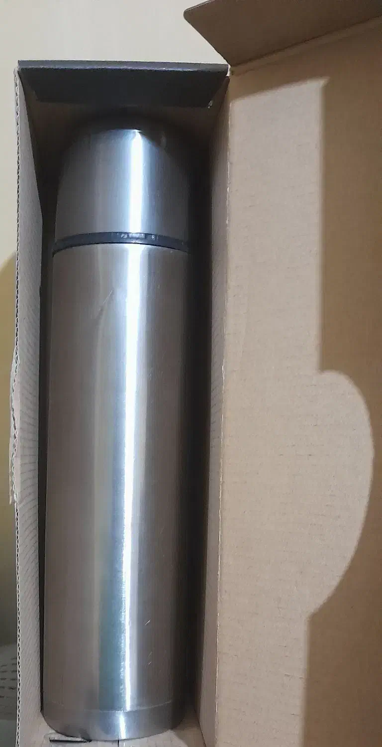 یک عدد فلاکس دوجداره یک لیتر استیل|ظروف نگهدارنده، پلاستیکی، یک‌بارمصرف|بندرعباس, |دیوار