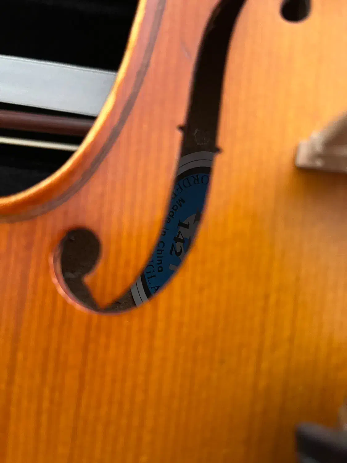 ویولن TF142اصلی با شناسنامه و لوازم کامل|ویولن|شیراز, ارم|دیوار