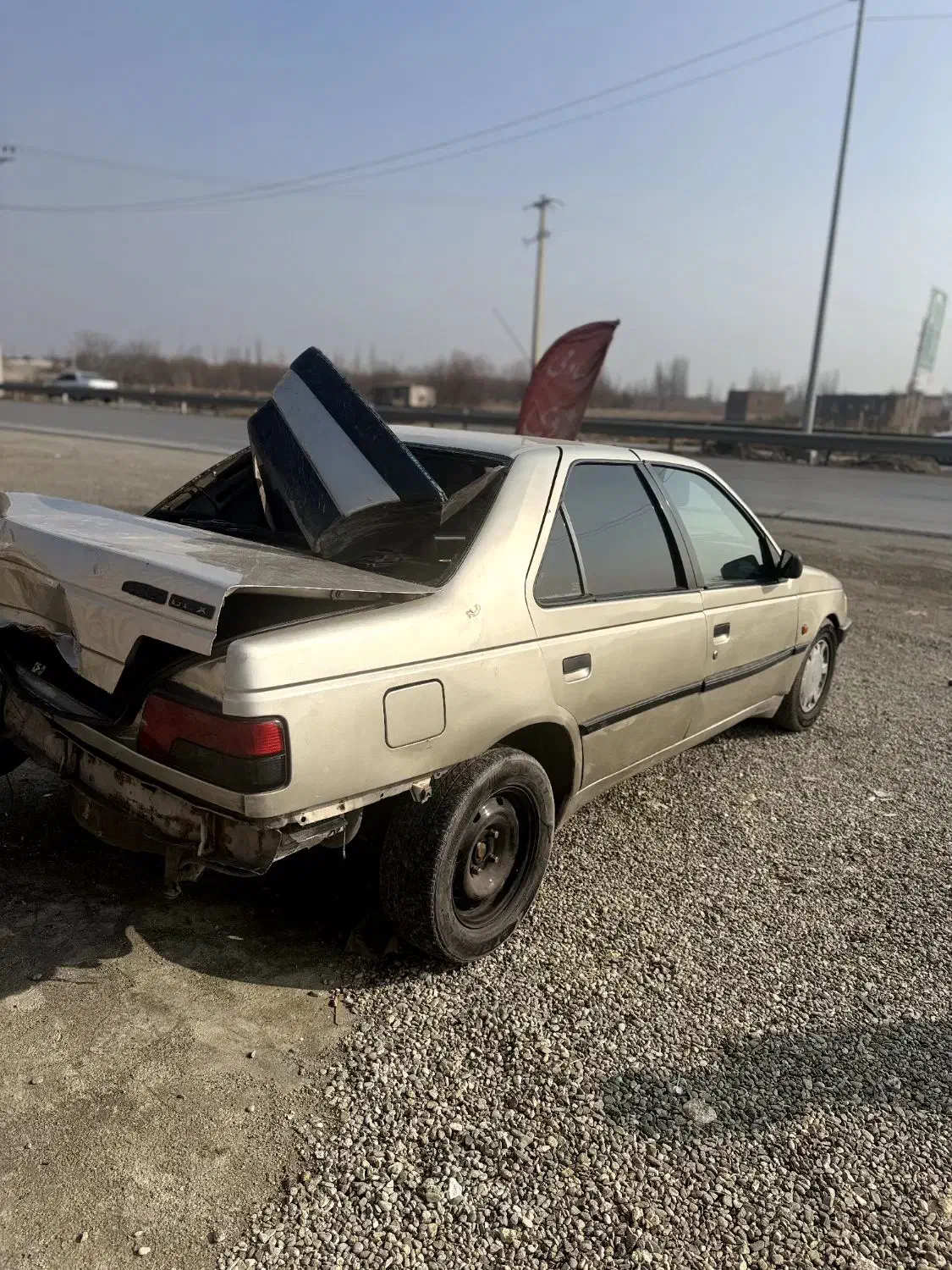 پژو 405 مدل85تصادفی|خودرو سواری و وانت|نقده, |دیوار