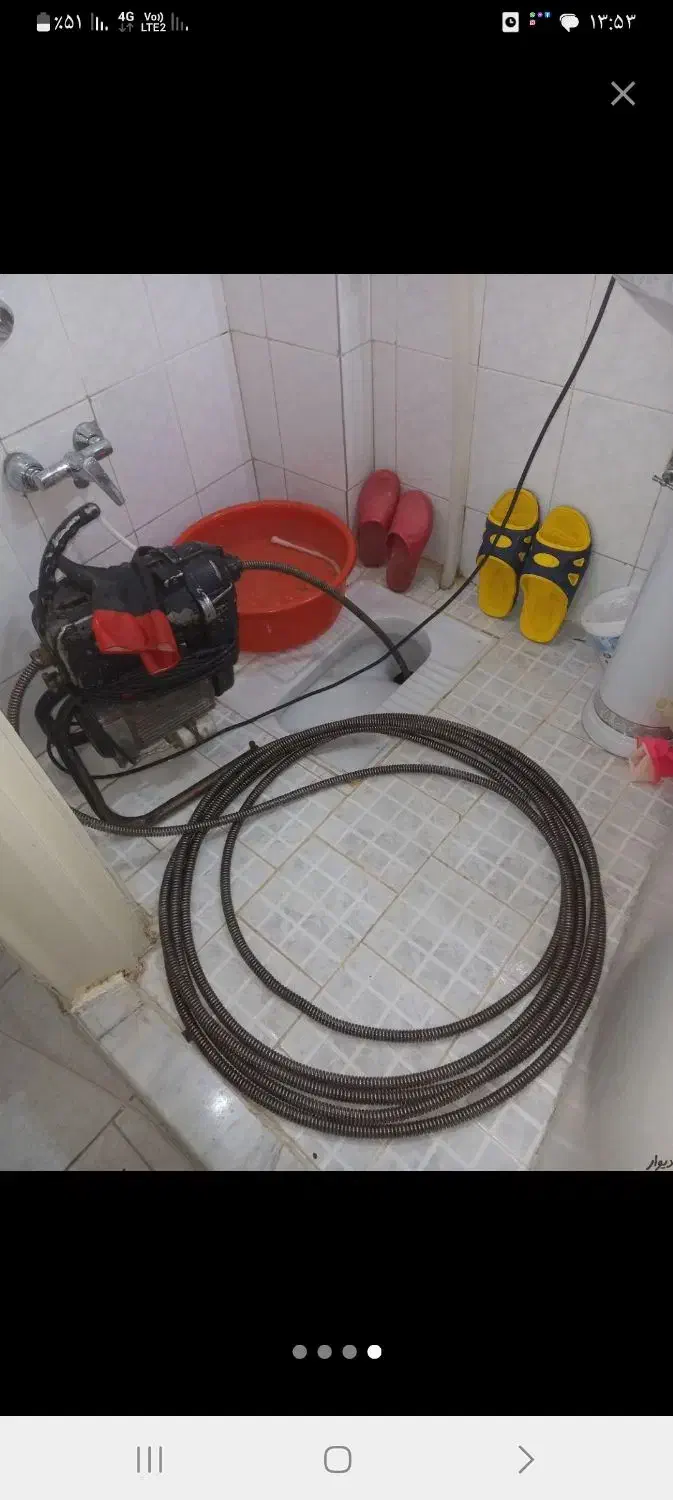 لوله بازکن فنر زنی فاضلاب رفع گرفتگی سراسرتهران کن|خدمات پیشه و مهارت|تهران, نیروی هوایی (پیروزی)|دیوار