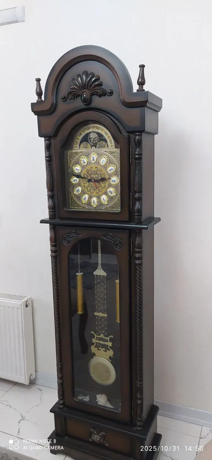 ساعت دیواری ایستاده چوبی|ساعت دیواری و تزئینی|قدس, شهر‌قدس|دیوار