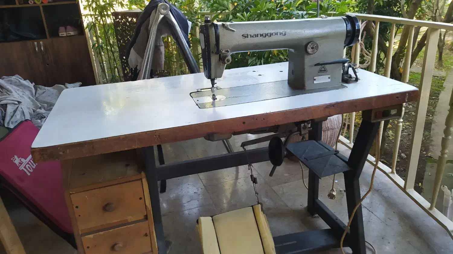 چرخ راسته دوز تمام روغن بیصدا و نرم|چرخ خیاطی و ریسندگی|کتالم و سادات شهر, |دیوار