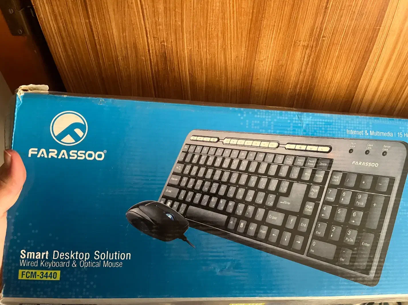 کیبورد و ماوس کاملا نو با جعبه|قطعات و لوازم جانبی رایانه|اصفهان, هزارجریب|دیوار