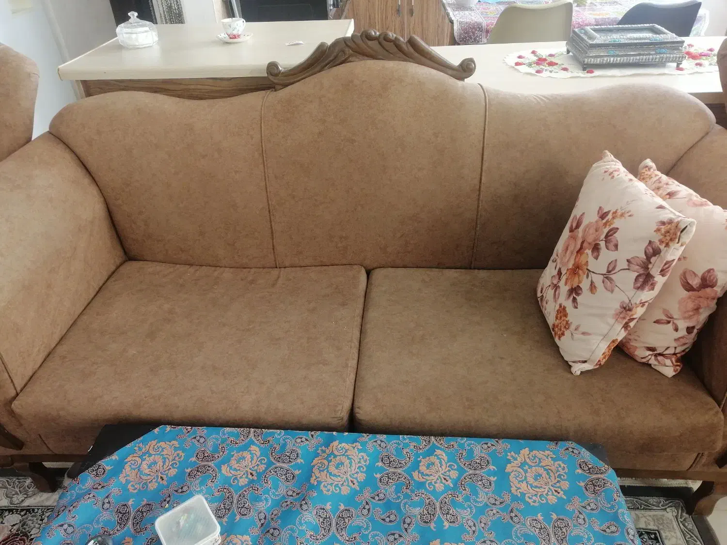 مبل 7نفره|مبلمان خانگی و میز عسلی|نجفآباد, شهدای غربی|دیوار