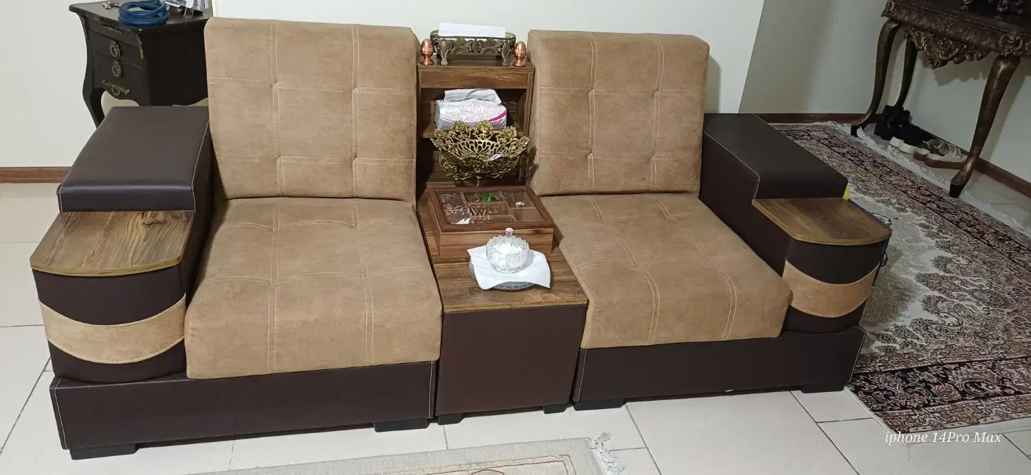 مبل ال هشت نفره|مبلمان خانگی و میز عسلی|قدس, شهرقدس|دیوار