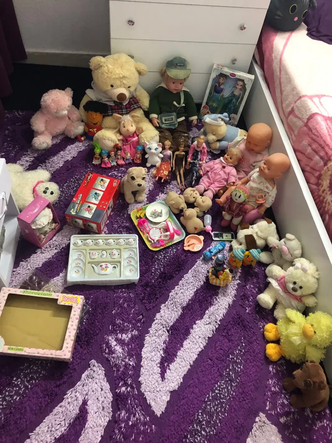 انواع عروسک باهم|اسباببازی بچه|فردیس, خیام غربی|دیوار