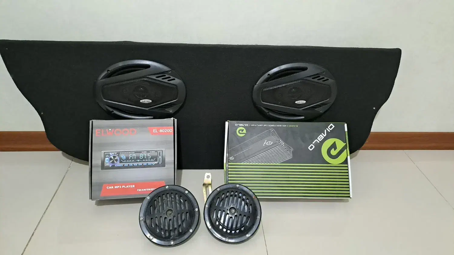 سیستم صوتی عالی با تخته مخصوص تیبا ۲ و بوق 1011|قطعات یدکی و لوازم جانبی|مشهد, شهرک لشکر (شهرک غرب)|دیوار