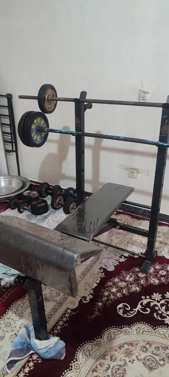 میز هالتر چند کاره  دمبل و وزنه|تجهیزات ورزشی|ری, ملک‌آباد|دیوار