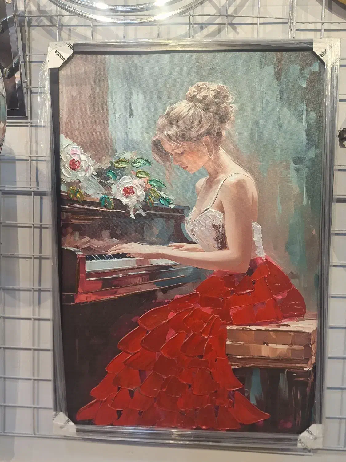 قاب و تابلو خاص با مخمل ژاپنی و نقاشی برجسته|تابلو، نقاشی، عکس|جم, |دیوار