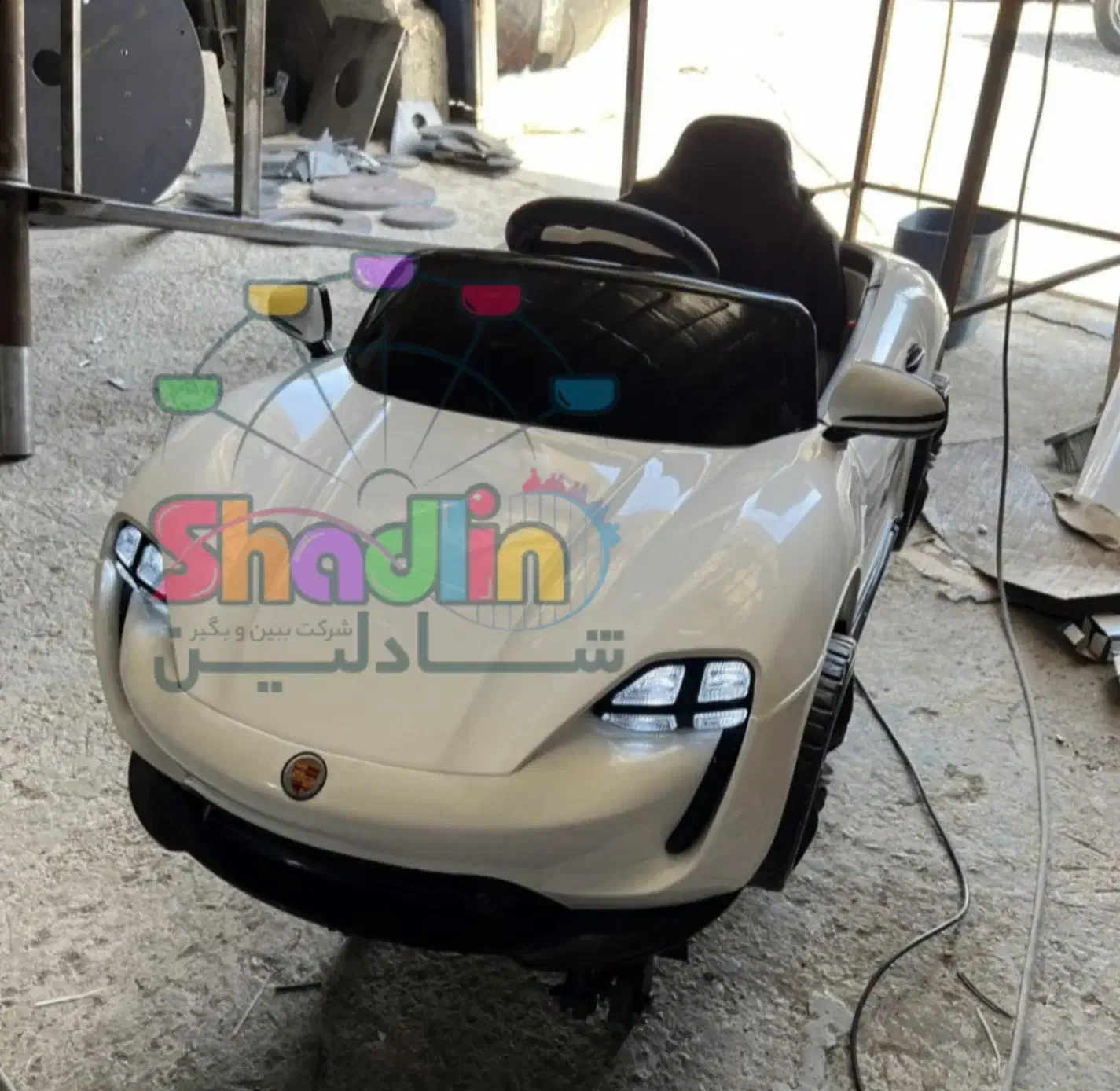 تکان دهنده ماشین/سایزمتوسط/موزیکال/شادلین|اسباببازی|اصفهان, قلعه طبره|دیوار