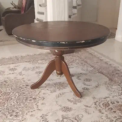 میزنهارخوری چوبی|میز و صندلی غذاخوری|کاشمر, |دیوار