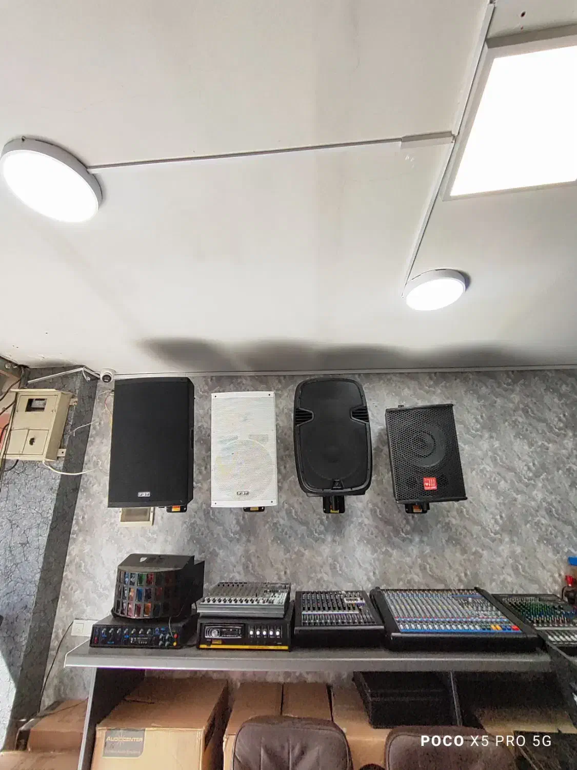 باند پسیو اکتیو میکسر و پاور میکسر|سیستم صوتی خانگی|فیروزکوه, |دیوار