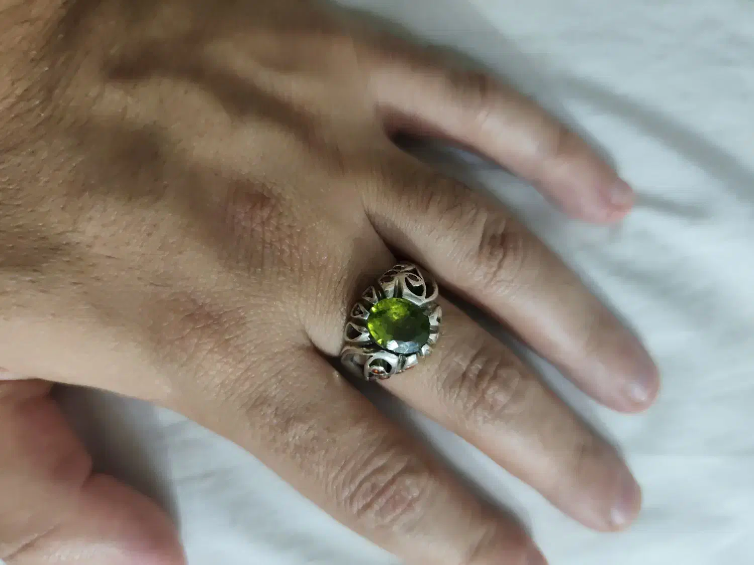 زبرجد اصلی خوشگل با مخارج کاری|جواهرات|قم, شهرک قدس|دیوار