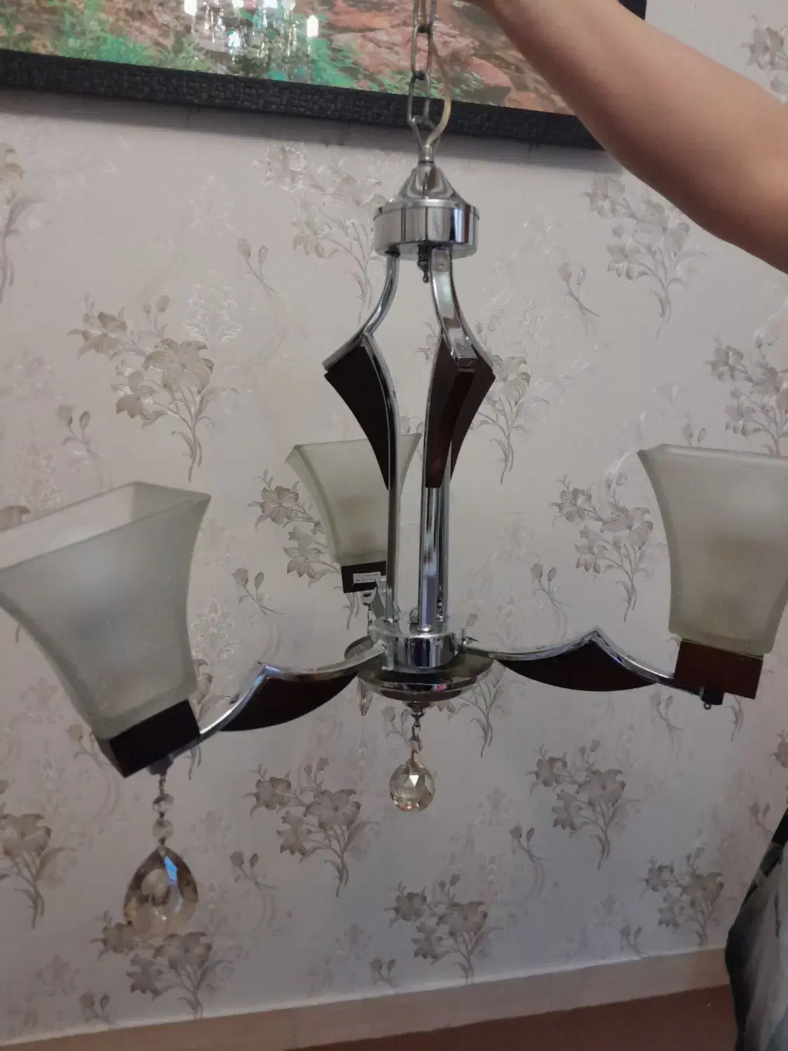 لوستر|لوستر و چراغ آویز|تبریز, |دیوار