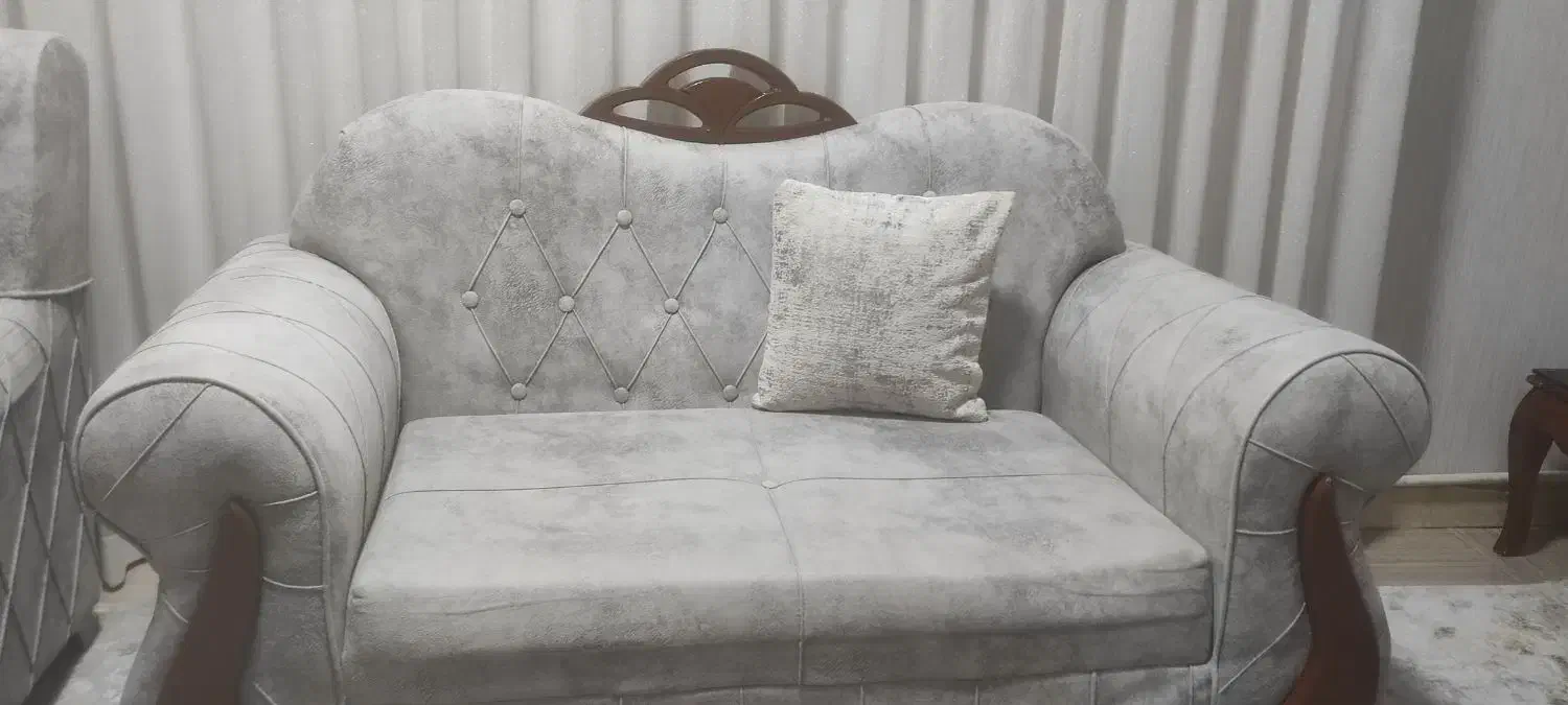 مبل 7نفره همراه میزعسلی|مبلمان خانگی و میز عسلی|ایلام, |دیوار