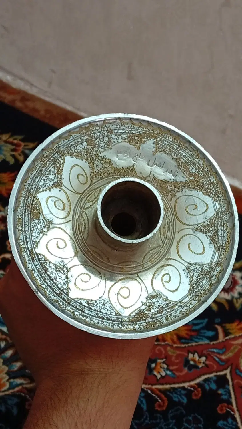 قلیون برنجی اصل حاج اوغلی|کلکسیون و سرگرمی|تهران, عبدلآباد|دیوار