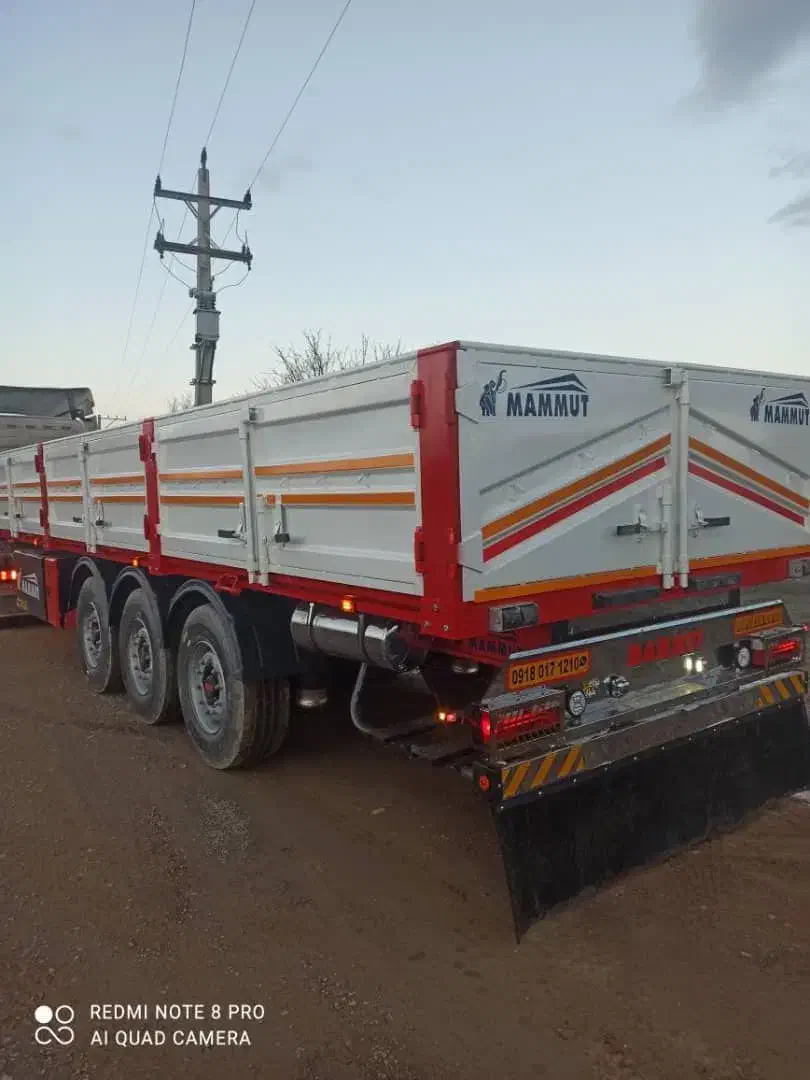 فروش تریلی کمپرسی لبه دار کفی تیغه کانتین|قطعات یدکی و لوازم جانبی|شیراز, سفیرشمالی|دیوار