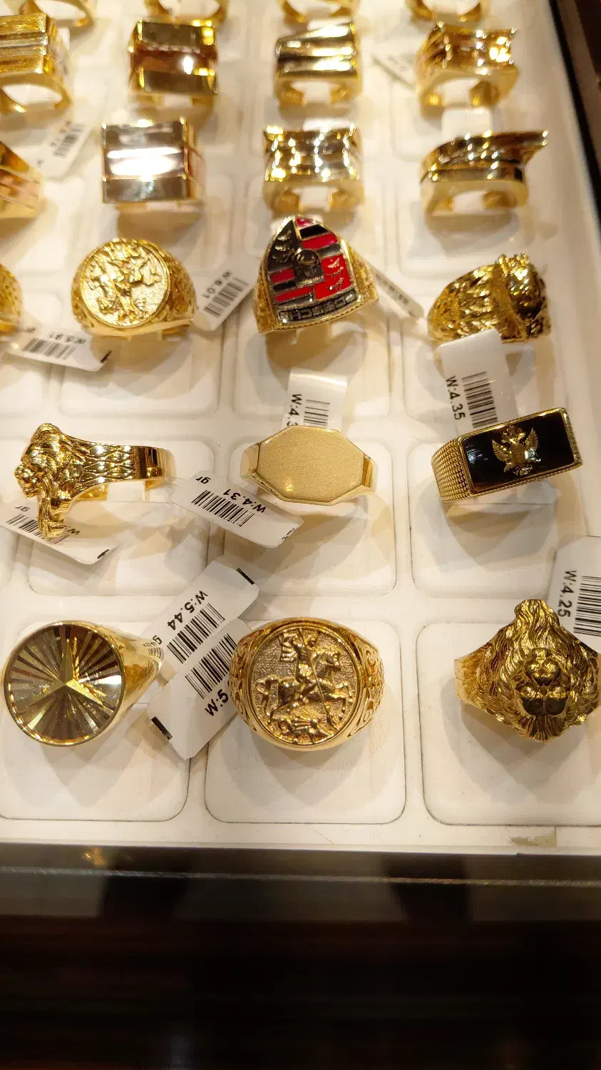 انواع گوشواره و انگشتر|جواهرات|بندر انزلی, سپه|دیوار