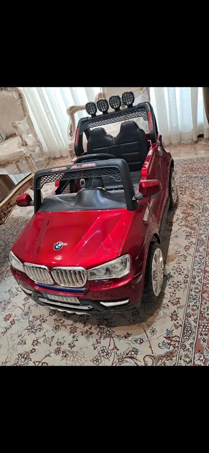 ماشین شارژی چهارموتوره، دونفره|اسباب‌‌بازی|خاوران, |دیوار