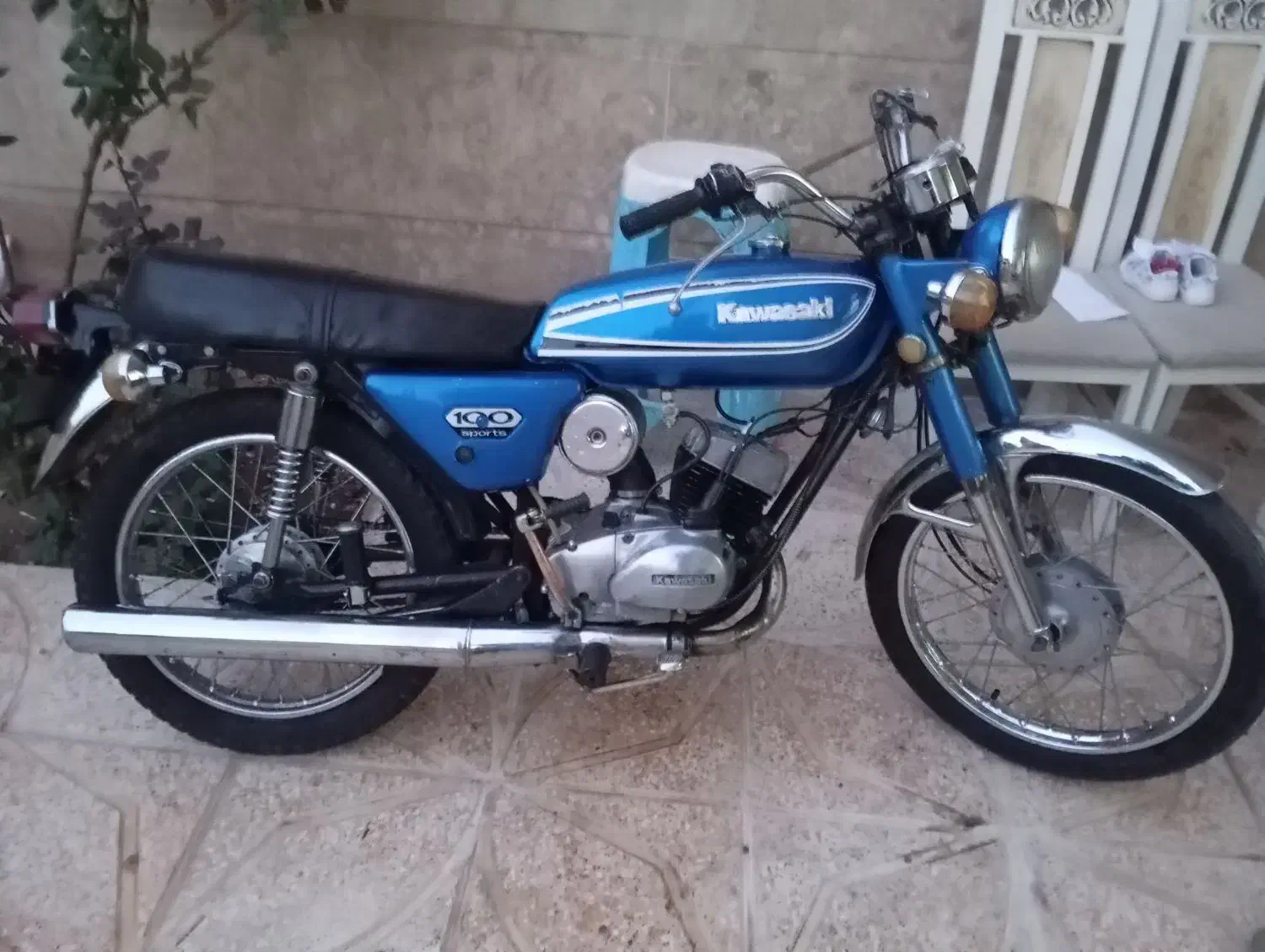 فروش کاوازاکی 100 و یاماها 100|موتورسیکلت|اقبالیه, |دیوار