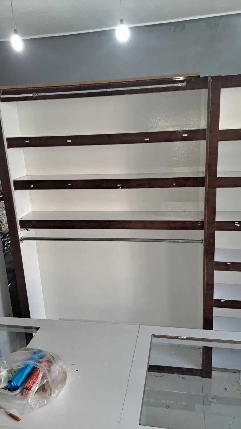 قفسه ام دی اف|فروشگاه و مغازه|ایوان, |دیوار