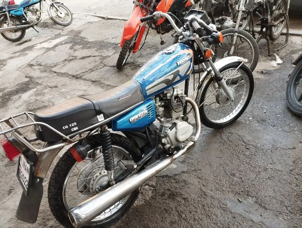 موتور مزایده CDI ژاپن|موتورسیکلت|سنندج, |دیوار