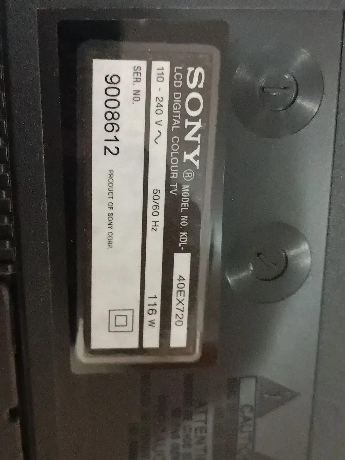 تلویزیون سونی 40 اینچ|تلویزیون و پروژکتور|بوشهر, |دیوار