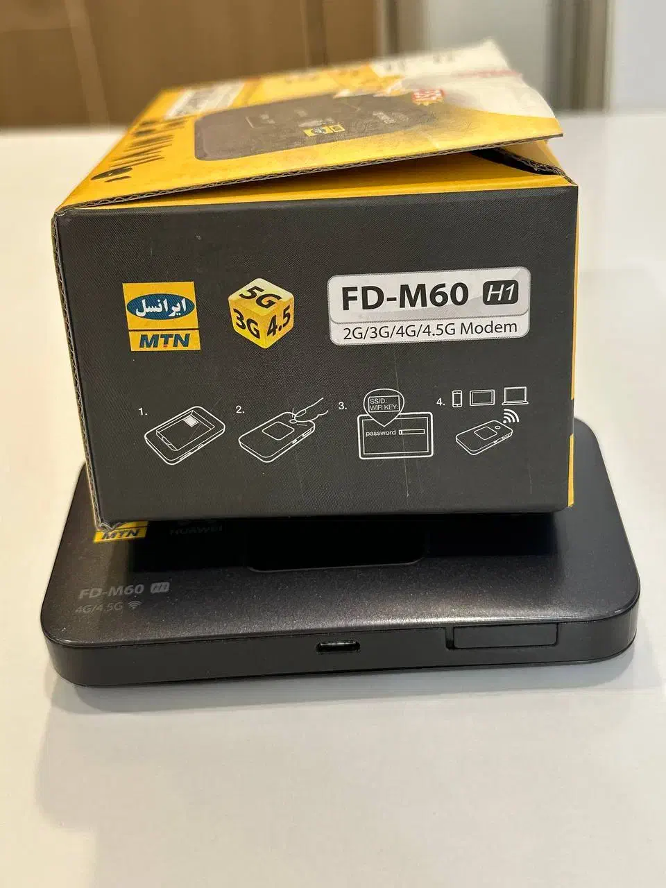 مودم قابل حمل ایرانسل (HUAWEI)|مودم و تجهیزات شبکه|همدان, |دیوار