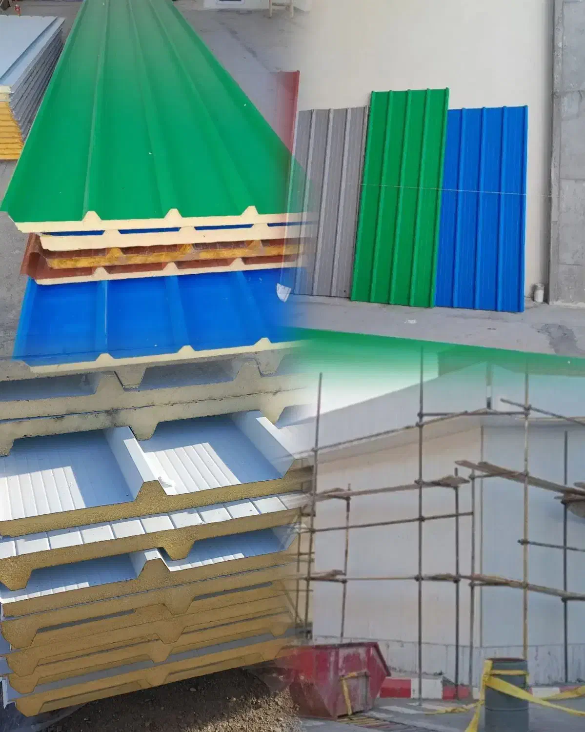 ساخت آلاچیق پارکینگ با ساندویچ پانل یک رو ورق|مصالح و تجهیزات ساختمان|مشهد, عسگریه|دیوار