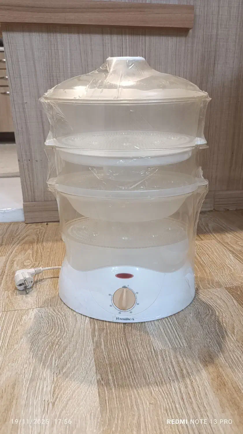 بخار پز سه طبقه همیلتون|سایر لوازم برقی|مشهد, چهارچشمه|دیوار