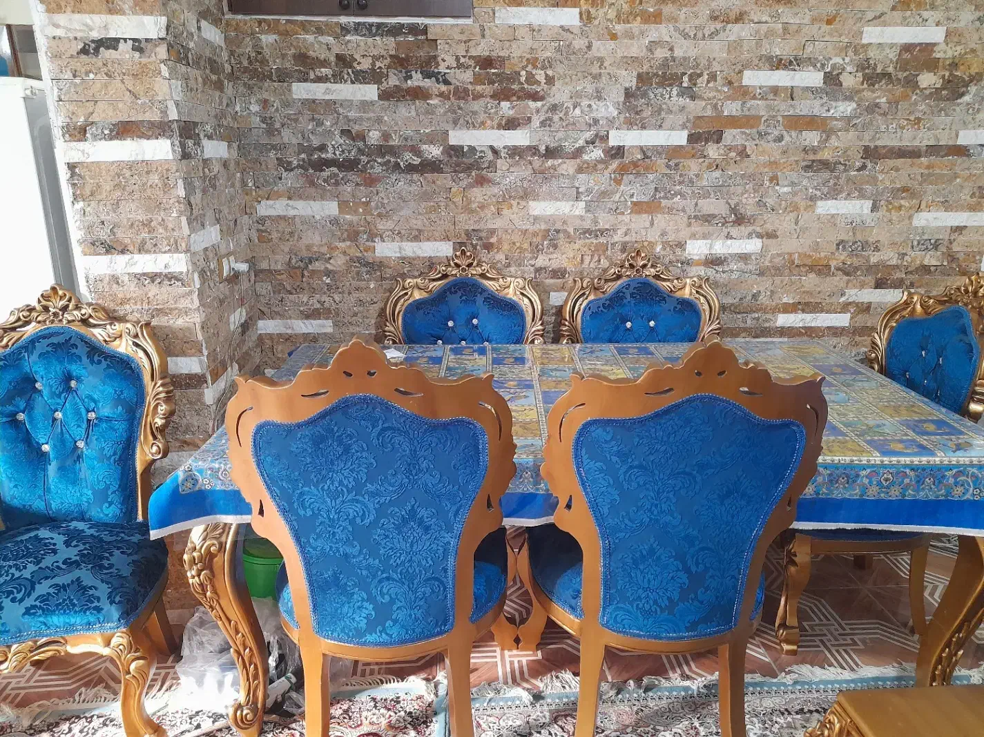 میز ناهار خوری ۶ نفره نو|میز و صندلی غذاخوری|ساری, |دیوار