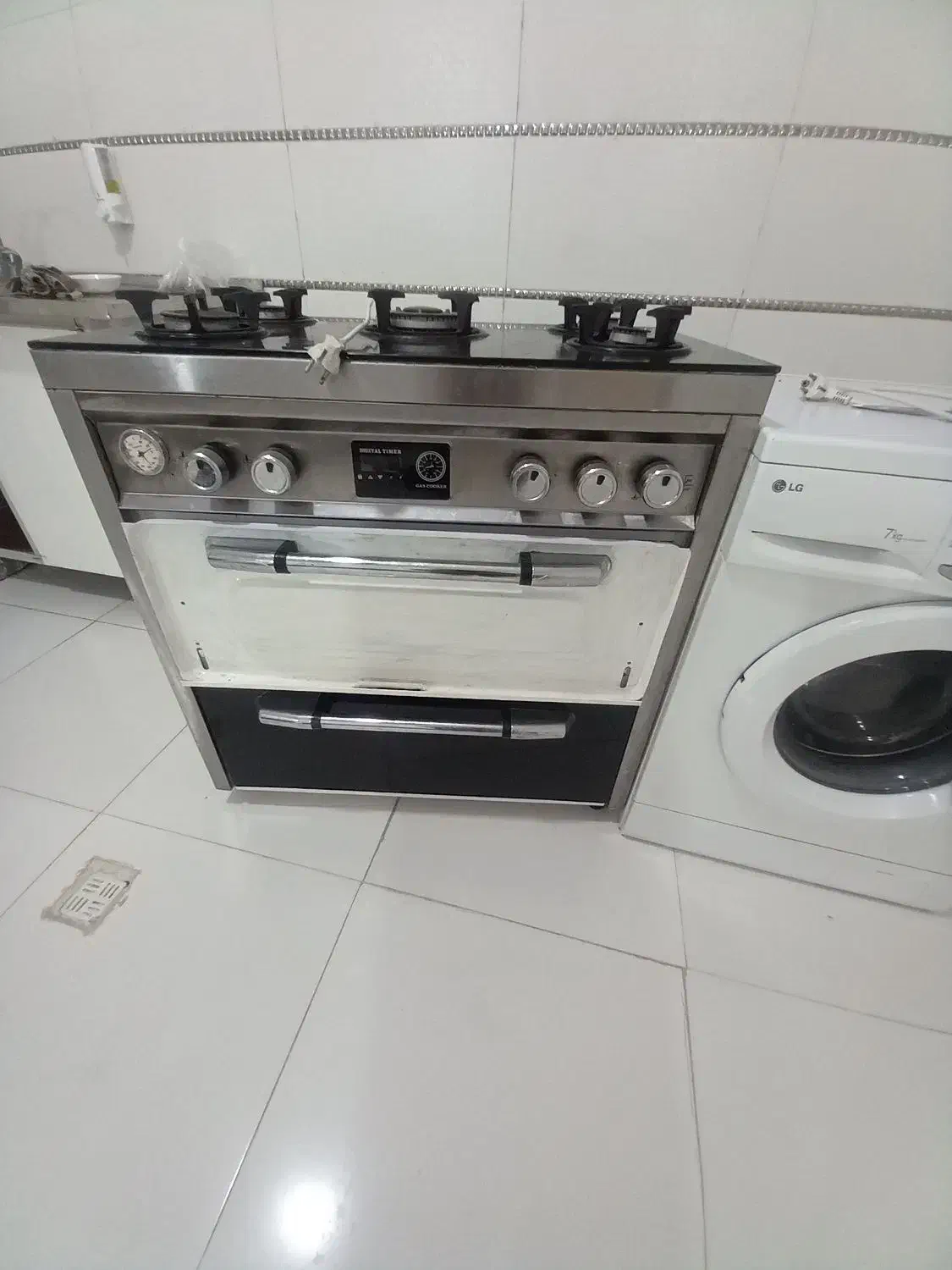 گاز پنج شعله.. آماده به کار|اجاق گاز و لوازم برقی پختوپز|سرپل ذهاب, |دیوار