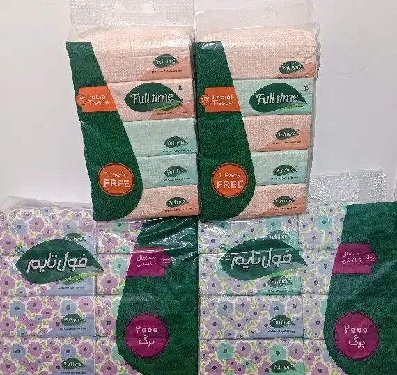 دستمال کاغذی 250برگ فول تایم سرنگ 20میل چینی|مواد شوینده و دستمال کاغذی|مشهد, نوید|دیوار