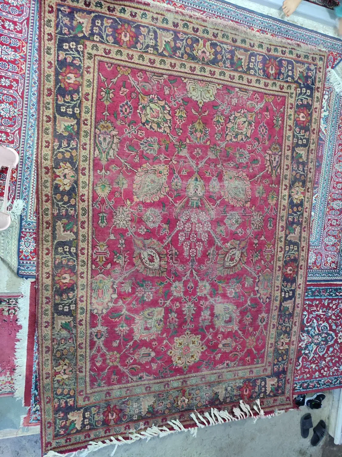 فرش دست بافت|فرش|سنگر, |دیوار