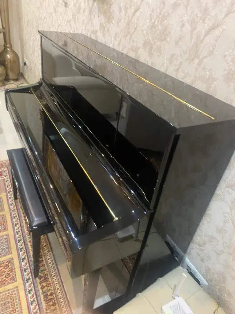 پیانو آکوستیک یاماها U1J مشکی درحد|پیانو، کیبورد، آکاردئون|تهران, زعفرانیه|دیوار