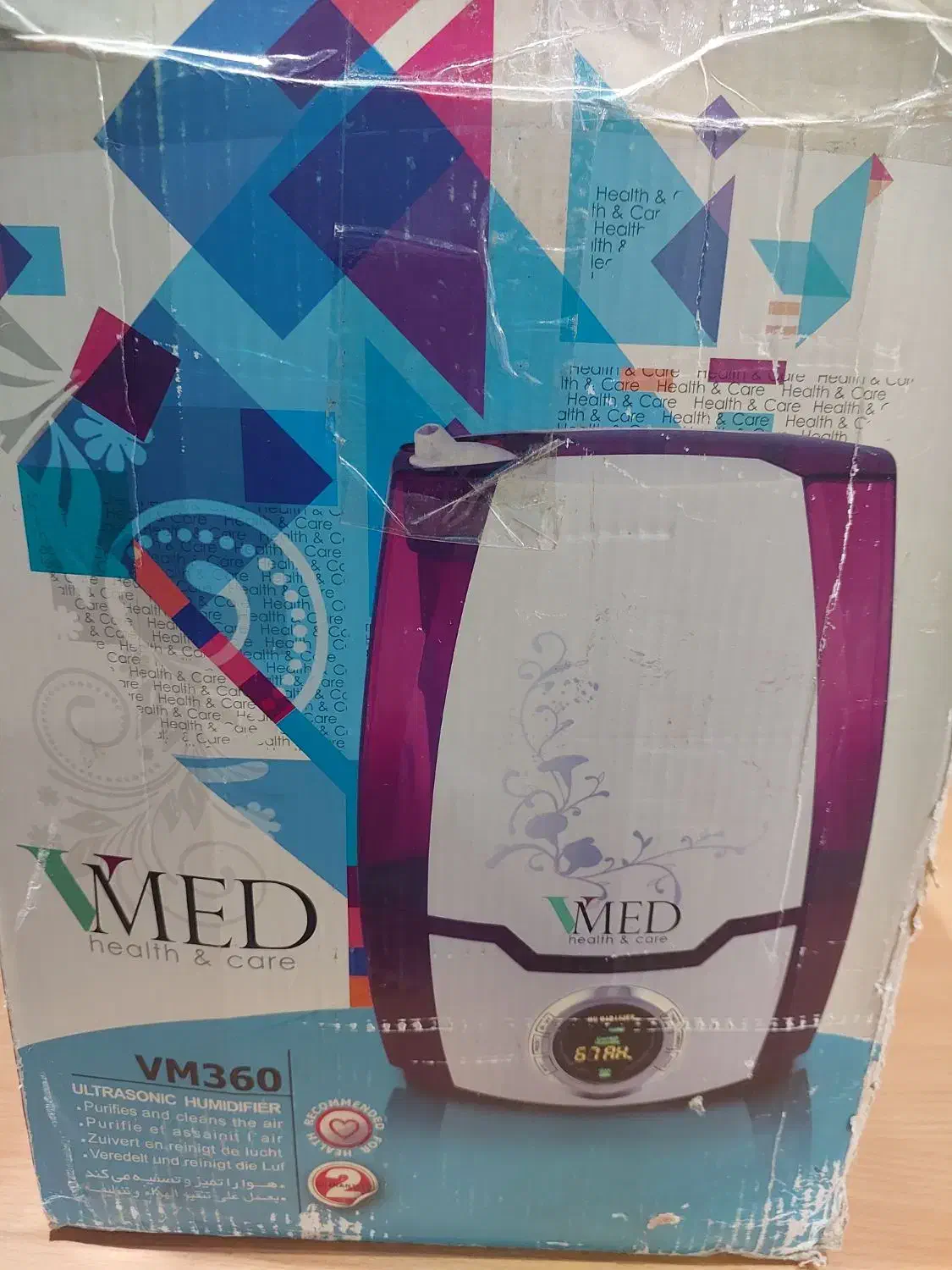 دستگاه بخور سرد vm360|پنکه و تصفیهکنندهٔ هوا|اردبیل, |دیوار