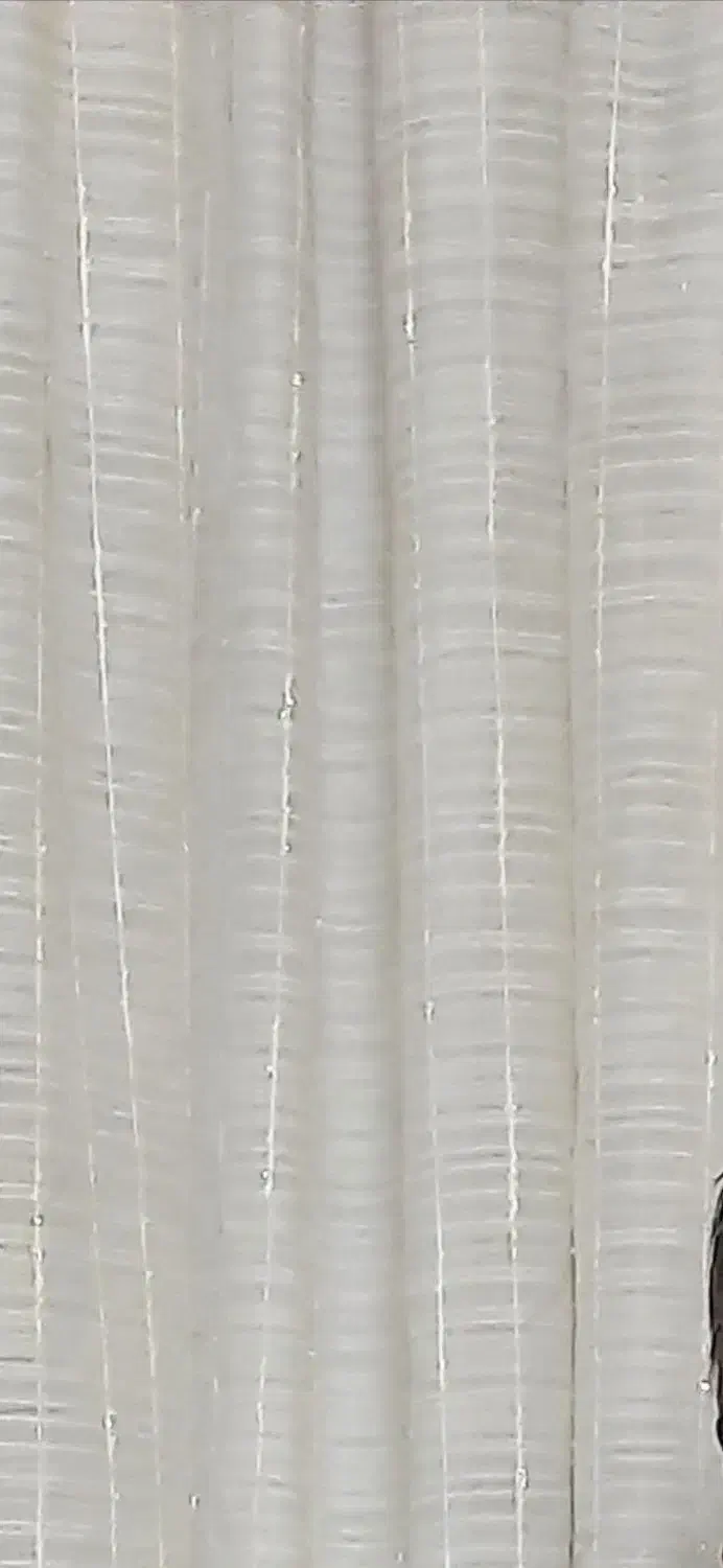 ۹ متر پرده تور سالم  همراه کتیبه چوبی و چوب پرده|پرده، رانر، رومیزی|تهران, علم و صنعت|دیوار