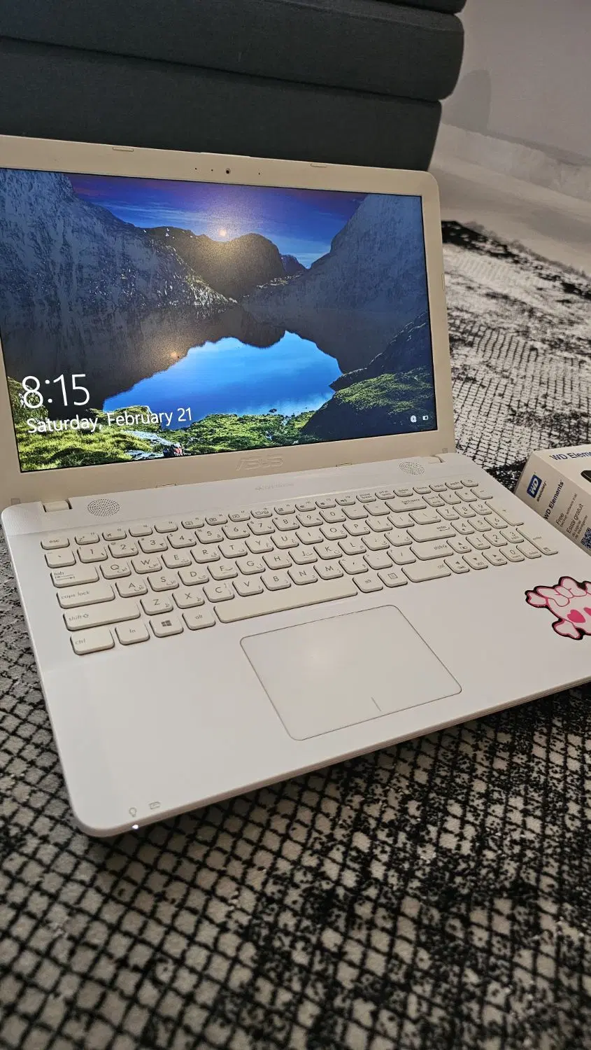 لبتاپ ایسوس x541u هارد ۵۰۰ssd باکیف و یک هارد 1t|رایانه همراه|اصفهان, سپاهانشهر|دیوار