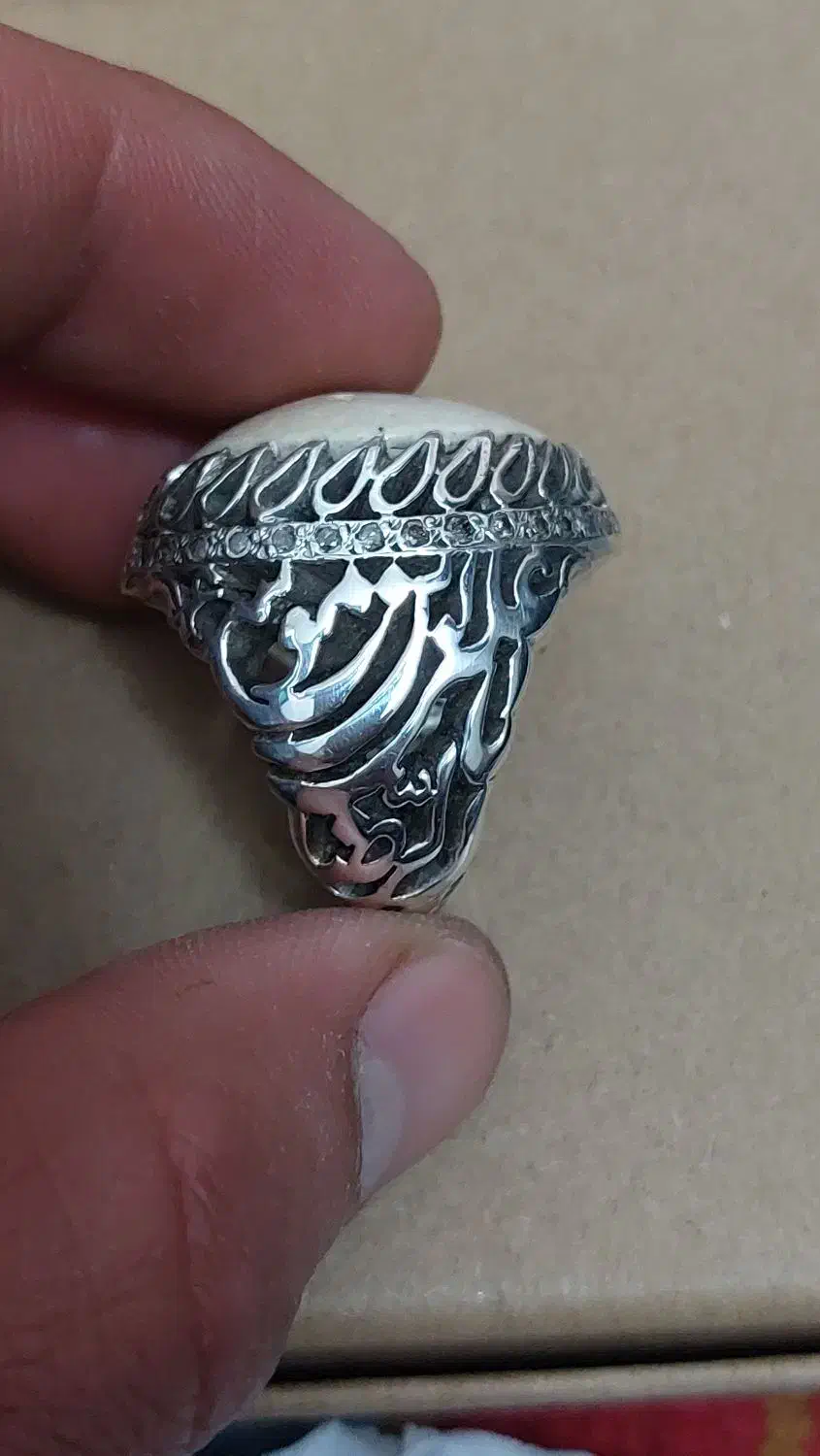 انگشتر نقره اوپال|جواهرات|قم, حاج زینل|دیوار