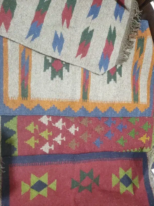 گلیم فرش سنتی درطرح های مختلف|گلیم، جاجیم، گبه|سراوان, |دیوار