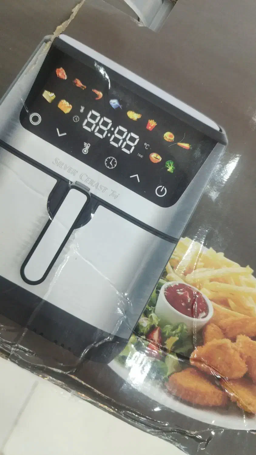 انواع سرخکن تک و دو المنته تمام استیل صفحه دیجیتال|سایر لوازم برقی|بندر کنگان, |دیوار