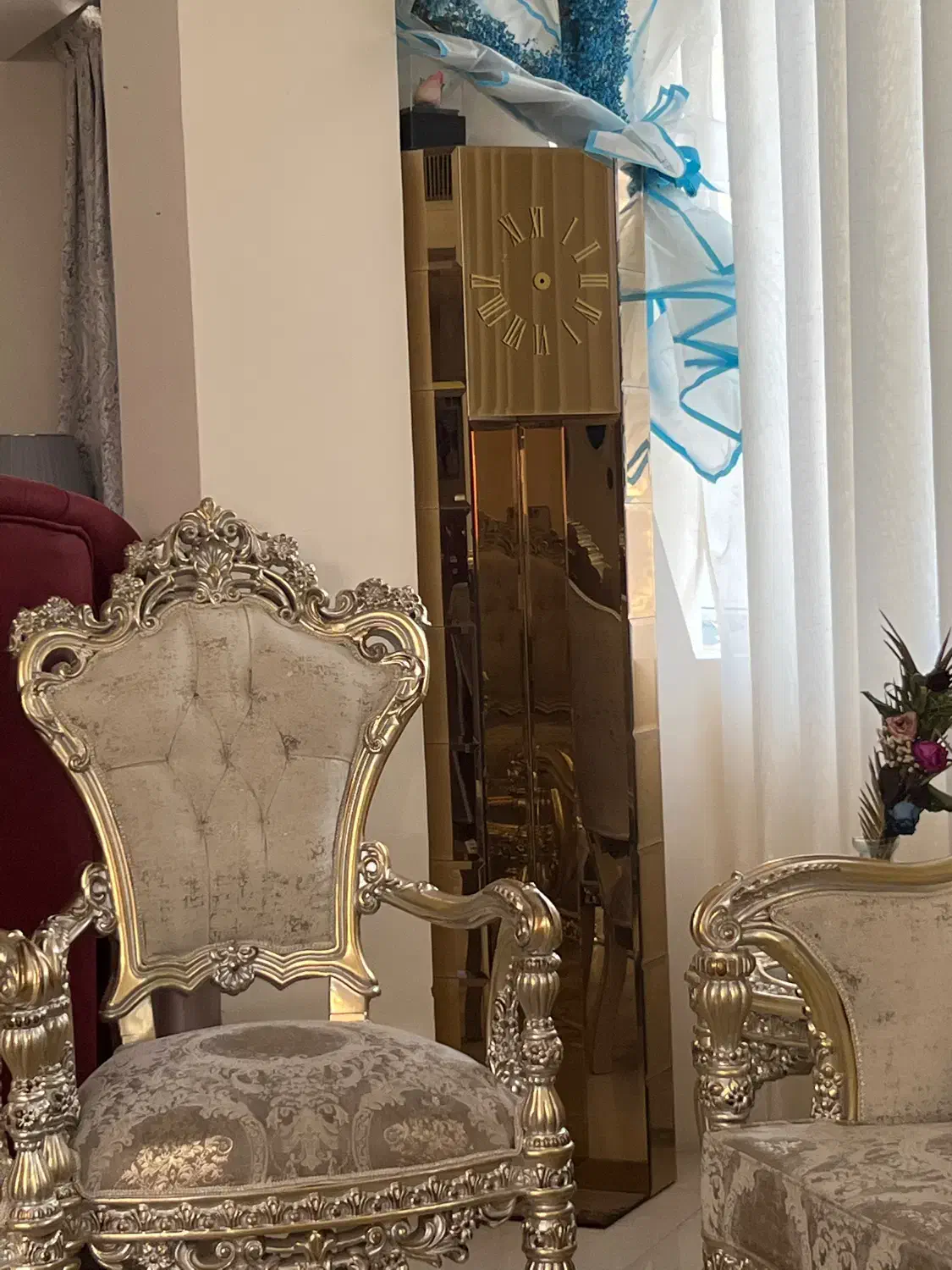 ساعت ایستاده اینه ای|ساعت دیواری و تزئینی|نیشابور, دارایی|دیوار