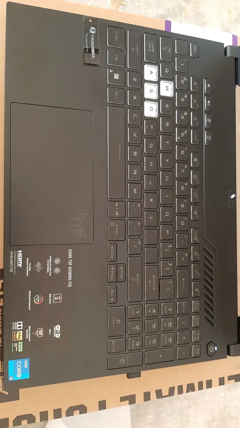 لپ تاپ ایسوس Tuf گیمینگ در حد صفر کارنکرده|رایانه همراه|شیراز, لاله|دیوار