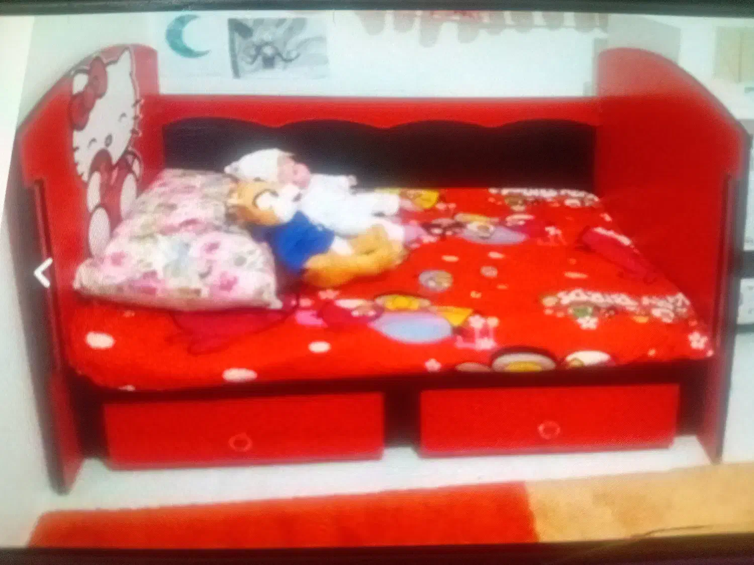 تختخواب کودک در حدنو|تخت و سرویس خواب|بجنورد, |دیوار